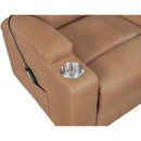  Coaster Furniture Armstrong 609476P Upholstered Power Lift Massage Recliner - Camel IMAGE 11