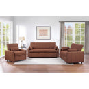  Coaster Furniture Portland 350145 Boucle Upholstered Sleeper Sofa Bed - Copper IMAGE 13