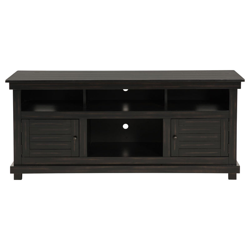  Coaster Furniture Payne 710062 60-inch TV Stand Media Console - Distressed Java IMAGE 2