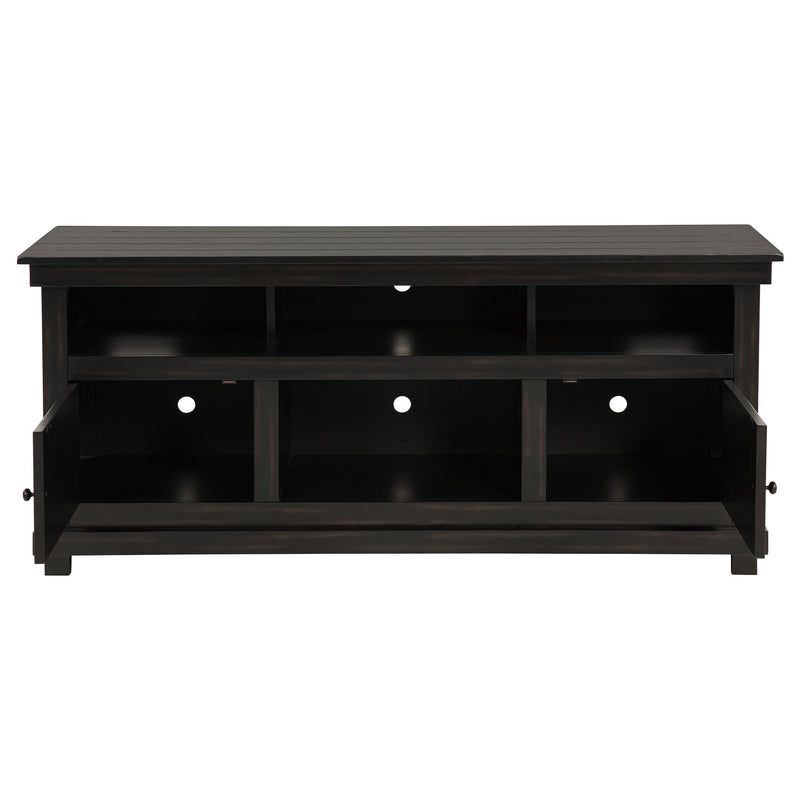  Coaster Furniture Payne 710062 60-inch TV Stand Media Console - Distressed Java IMAGE 3