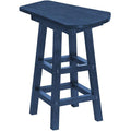  C.R. Plastic Products T07-20 Pub Height Small Table - Navy IMAGE 1