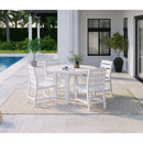  C.R. Plastic Products T05-02 48" Round Dining Table - White IMAGE 2