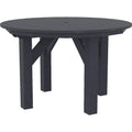  C.R. Plastic Products T05-18 48" Round Dining Table - Slate Grey IMAGE 1