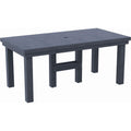  C.R. Plastic Products Napa T302-18 72" Dining Table - Slate Grey IMAGE 1