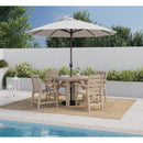  C.R. Plastic Products Napa C321-07 Dining Side Chair - Beige IMAGE 2