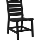  C.R. Plastic Products Napa C321-14 Dining Side Chair - Black IMAGE 1