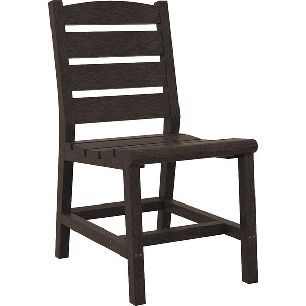  C.R. Plastic Products Napa C321-16 Dining Side Chair - Chocolate IMAGE 1