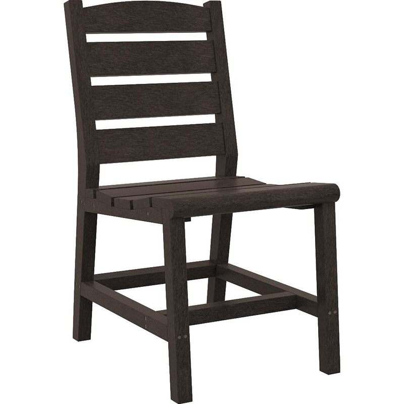  C.R. Plastic Products Napa C321-16 Dining Side Chair - Chocolate IMAGE 1