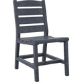  C.R. Plastic Products Napa C321-18 Dining Side Chair - Slate Grey IMAGE 1