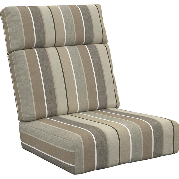  C.R. Plastic Products DSH21 Deep Seating Cushion - Milano Char IMAGE 1