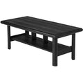  C.R. Plastic Products Stratford DST267-14 49" Coffee Table - Black IMAGE 1
