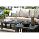  C.R. Plastic Products Stratford DST267-14 49" Coffee Table - Black IMAGE 2