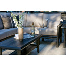  C.R. Plastic Products Stratford DST267-14 49" Coffee Table - Black IMAGE 5