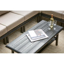  C.R. Plastic Products Stratford DST267-14 49" Coffee Table - Black IMAGE 8