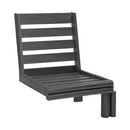  C.R. Plastic Products Stratford DSF265-18 Modular Expansion - Slate Grey IMAGE 1