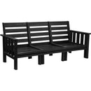  C.R. Plastic Products Stratford DSF263-14 Sofa Frame - Black IMAGE 1