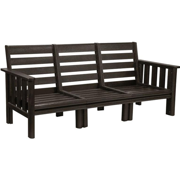  C.R. Plastic Products Stratford DSF263-16 Sofa Frame - Chocolate IMAGE 1