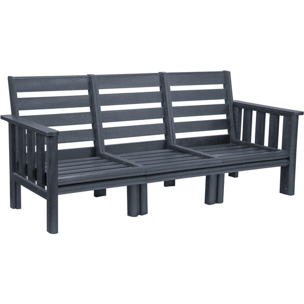  C.R. Plastic Products Stratford DSF263-18 Sofa Frame - Slate Grey IMAGE 1