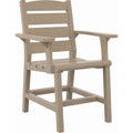  C.R. Plastic Products Napa C323-07 Dining Arm Chair - Beige IMAGE 1