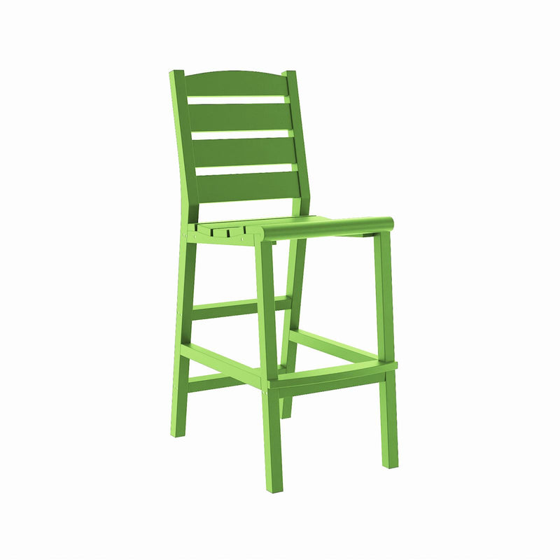  C.R. Plastic Products Napa C311-17 Pub Side Chair - Kiwi Green IMAGE 1