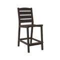  C.R. Plastic Products Napa C311C-16 Counter Side Chair - Chocolate IMAGE 1