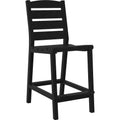  C.R. Plastic Products Napa C311C-14 Counter Side Chair - Black IMAGE 1