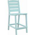  C.R. Plastic Products Napa C311C-11 Counter Side Chair - Aqua IMAGE 1