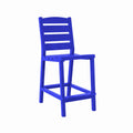  C.R. Plastic Products Napa C311C-03 Counter Side Chair - Blue IMAGE 1