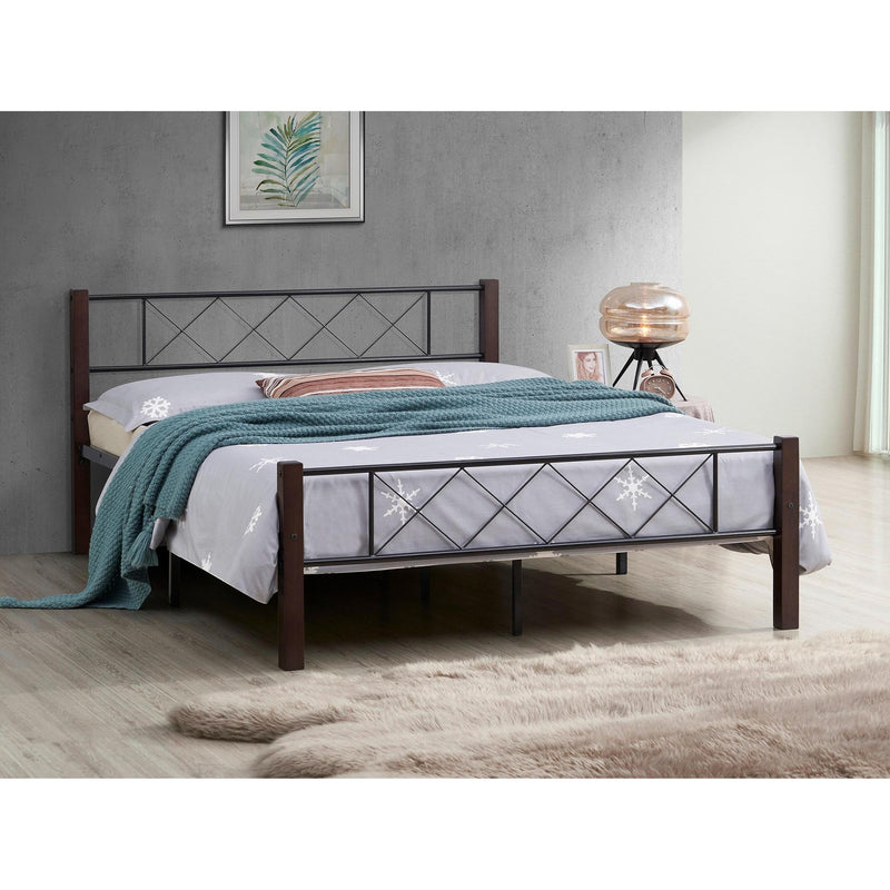  IFDC IF 125 Double Platform Bed IMAGE 1