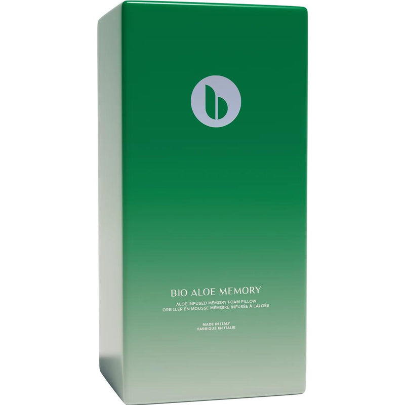  Blu Sleep Products Bio Aloe Memory Low Profile Pillow - Head/Neck (Queen) IMAGE 5