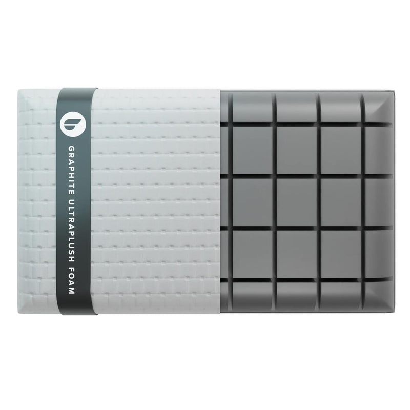  Blu Sleep Products Prestige Support+ Graphite Medium Profile Pillow - Side Sleepers (Queen) IMAGE 3