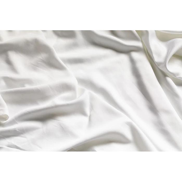  Blu Sleep Products Bamboo Bed Sheet Set - White (King) IMAGE 2