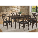  Monarch I 1331 Dining Table - Espresso Veneer 42"X 78"/ 18" Extension IMAGE 1