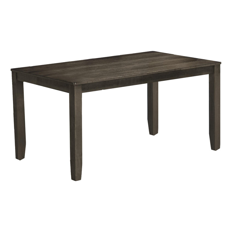  Monarch I 1346 Dining Table - Antique Grey Veneer 36"X 60" IMAGE 2