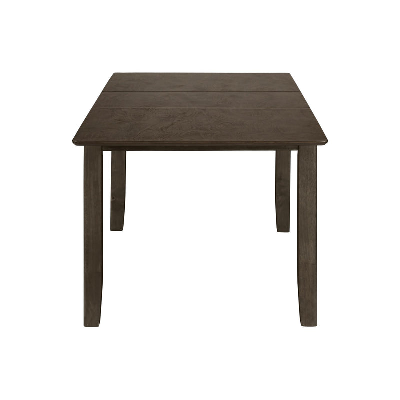  Monarch I 1375 Dining Table - Grey Veneer 36"X 72" / 18" Extension Panel IMAGE 3