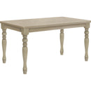  Monarch I 1390 Dining Table - Antique Grey Veneer 36"X 60" IMAGE 3
