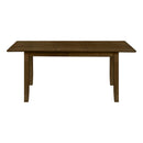  Monarch I 1395 Dining Table - Brown Walnut 36"X 72"/ 18" Extension Panel IMAGE 4