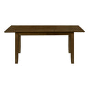  Monarch I 1395 Dining Table - Brown Walnut 36"X 72"/ 18" Extension Panel IMAGE 6