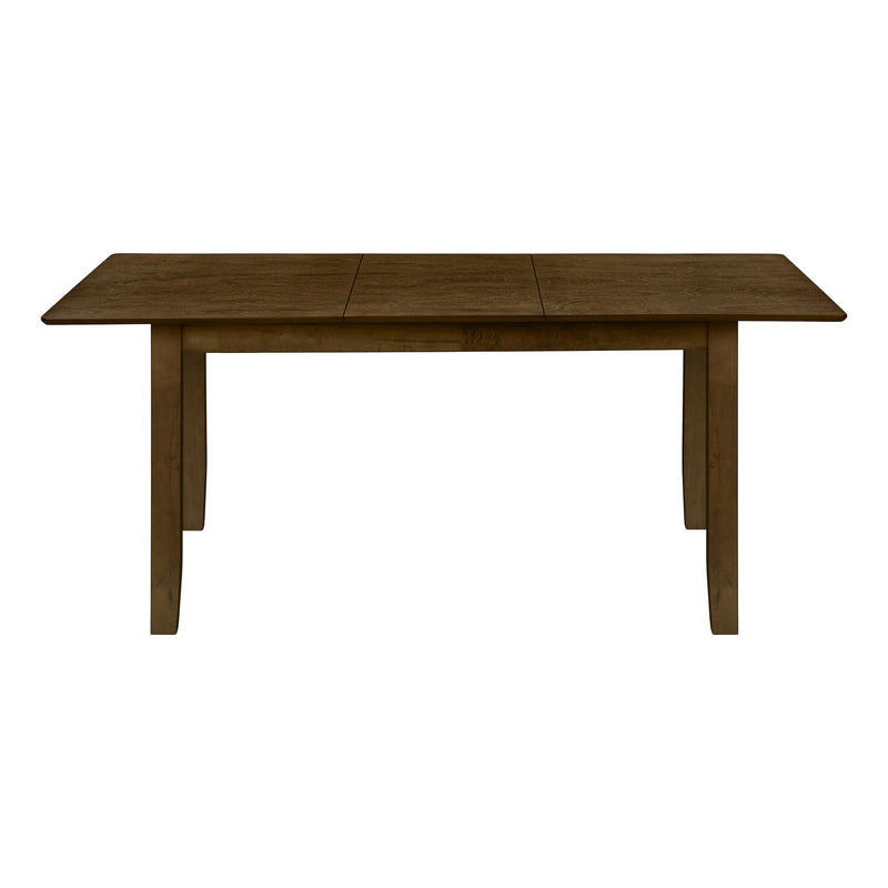  Monarch I 1395 Dining Table - Brown Walnut 36"X 72"/ 18" Extension Panel IMAGE 6