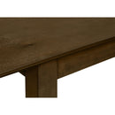  Monarch I 1395 Dining Table - Brown Walnut 36"X 72"/ 18" Extension Panel IMAGE 9
