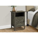  Monarch I 3810 Accent Table - 24"H / Dark Bronze / Black Metal IMAGE 2