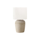  Monarch I 9779 17"H Table Lamp Beige Ceramic / Ivory Shade IMAGE 2