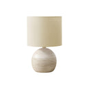  Monarch I 9791 15"H Table Lamp Ivory Resin / Beige Shade IMAGE 2