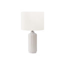  Monarch I 9873 23"H Table Lamp Cream Ceramic / Ivory Shade IMAGE 2