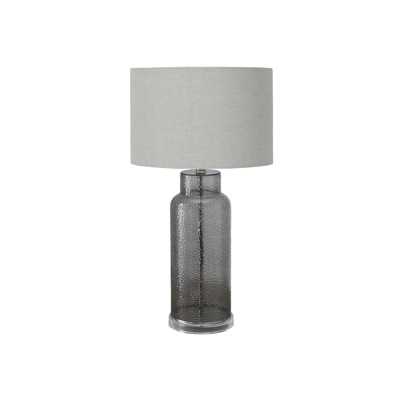  Monarch I 9910 28"H Table Lamp Grey Glass / Grey Shade IMAGE 2