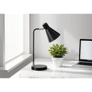  Monarch I 9956 17"H Table Lamp Black / Silver Metal IMAGE 1