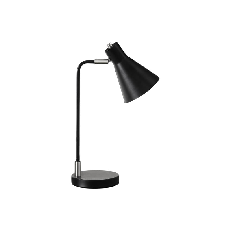  Monarch I 9956 17"H Table Lamp Black / Silver Metal IMAGE 2