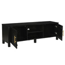 !nspire Camden 506-844BLK_MED Media Cabinet - Black IMAGE 3