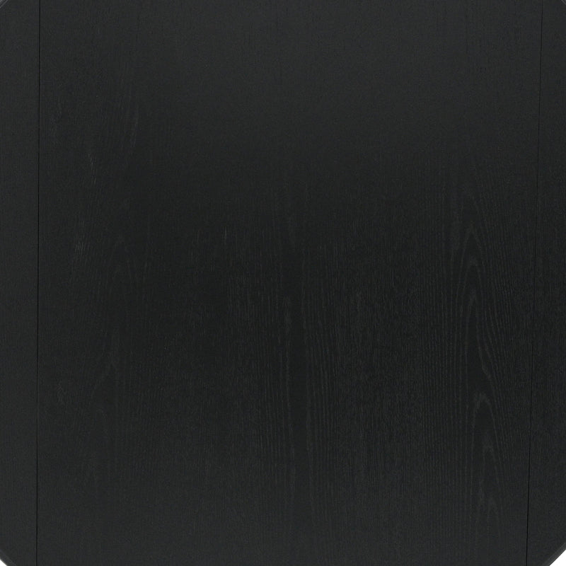 Worldwide Home Furnishings Conrad/Brixx 207-863BLK_083BLK 5 pc Dining Set - Black with Black Chair IMAGE 5