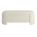 !nspire Cybil 402-901IV Storage Ottoman - Ivory IMAGE 5